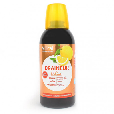 Image MILICAL DRAIN MINCEUR ULTRA Agrum 500ML