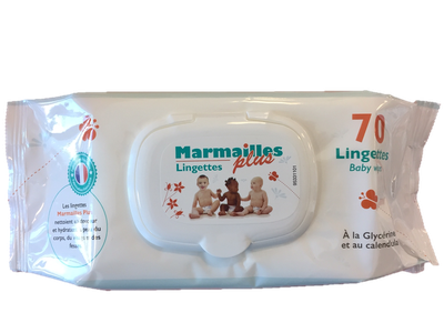 Lingettes marmailles+ bt70