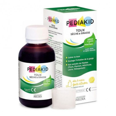 Pediakid sirop toux sèches/grasse