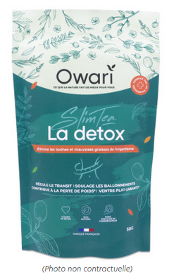 OWARI SLIMTEA LA DETOX 50G