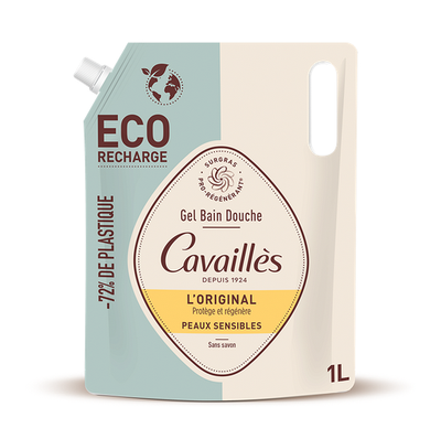 ROGÉ CAVAILLÈS L'ORIGINAL GEL BAIN DOUCHE Gel bain douche. - éco-recharge 1 l