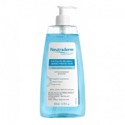 Image NEUTRADERM GEL DOUCHE MICELLAIRE DERMO-PROTECTEUR 500ML