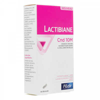 Image Lactibiane candisis 10M 30 gélules