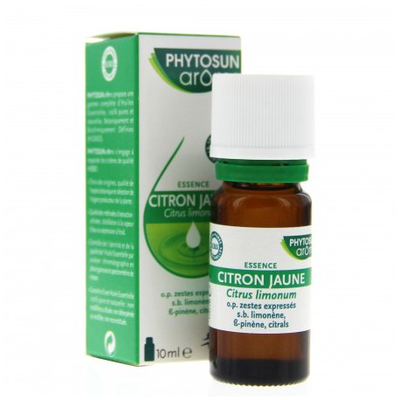 Image HE citron bio 10ml phytosun
