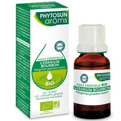 Image HE Géranium bourbon bio 10ml phytosun