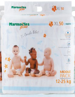Couches Marmailles+ 12-25kg bt50