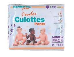 Couches Marmailles+ PANTS L 9-14kg bt20