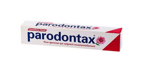 Image PARODONTAX DENTIFRICE FLUOR POUR GENCIVES TUBE 75 mL