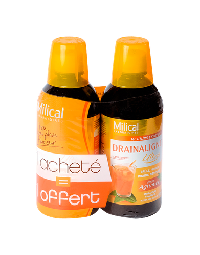 MILICAL DRAINEUR AGRUMES 500MLX2