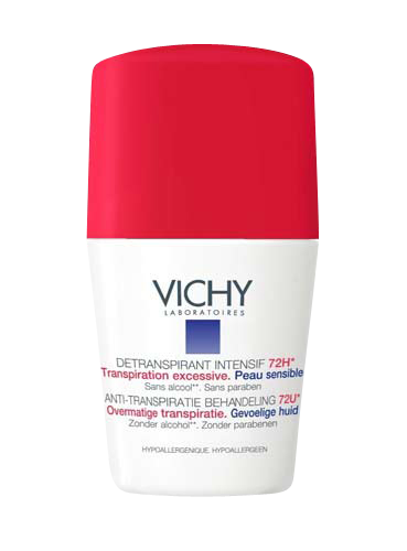 Image VICHY DEODORANT DETRANSPIRANT INTENSE 50MLX2