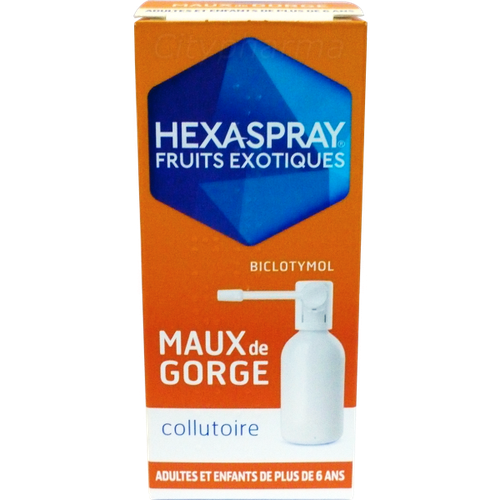 Image HEXASPRAY FRUITS EXOTIQUES COLLUTOIRE FLACON 30G