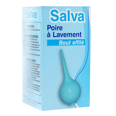 Image Salva Poire de Lavement Bout Effilé n°2