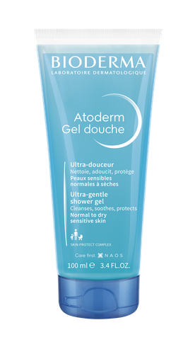 Bioderma ATODERM Gel douche, soin lavant hydratant peaux sensibles visage et corps