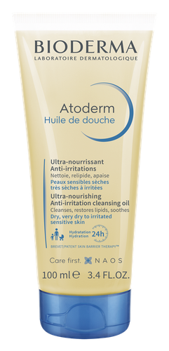 Bioderma Atoderm Huile de douche lavante corps et visage