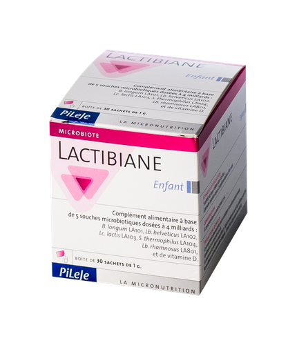 Image PILEJE LACTIBIANE ENFANT 30 SACHETS
