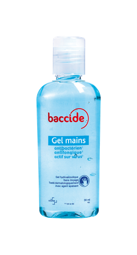 Image BACCIDE GEL MAINS SANS RINCAGE 30 ML