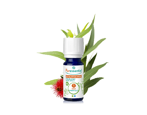 Image PURESSENTIEL HUILE ESSENTIEL BIOLOGIQUE EUCALYPTUS GLOBULEUX 10ML