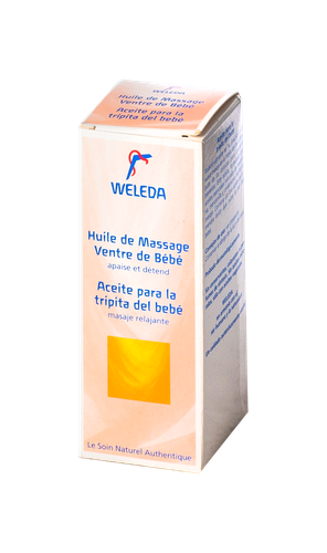 Image WELEDA HUILE MASSAGE VENTRE BEBE 50ML