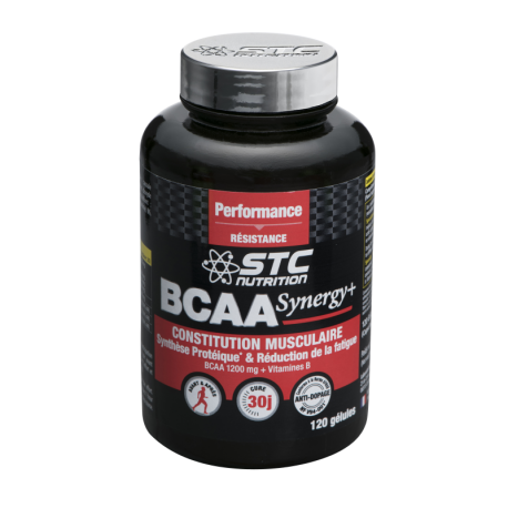 Image STC Nutrition BCAA Synergy+ 120 gélules