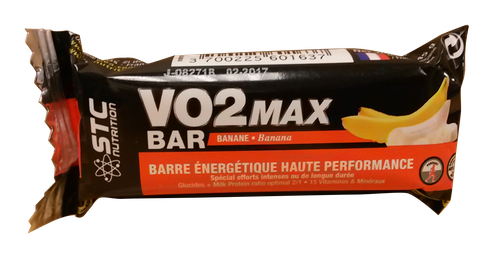 Image STC NUTRITION VO2 MAX BAR BANANE 45G