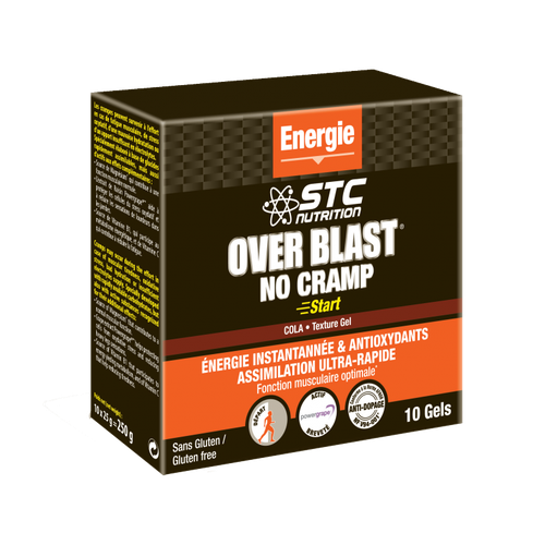 Image STC NUTRITION OVER BLAST NOCRAMP GEL COLA 25G