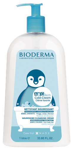 Bioderma ABCDerm Cold-Cream Crème lavante nourrissante pour bébés et enfants