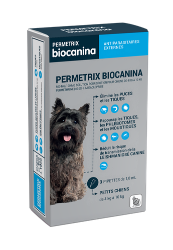 Biocanina Permetrix petit chien